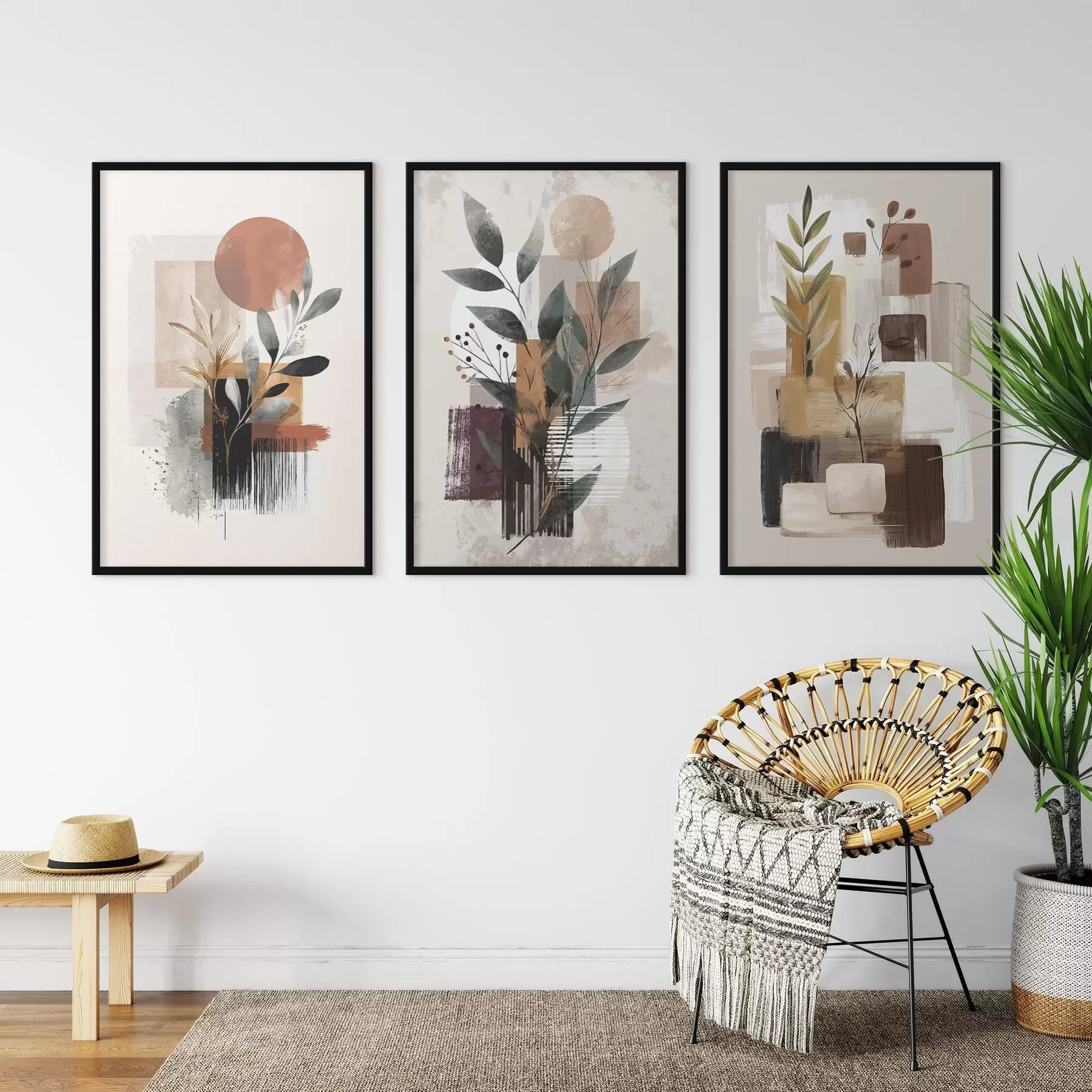 Fotobehang Abstracte plantkunde d00926