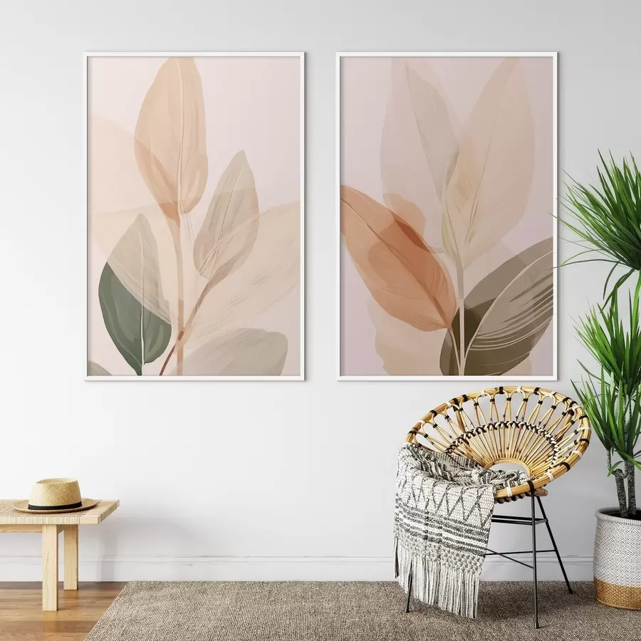 Papier peint photo Feuilles d00945