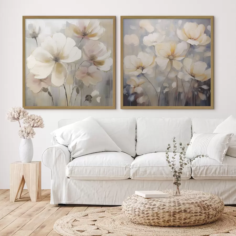 Papier peint photo Fleurs primitives d01048