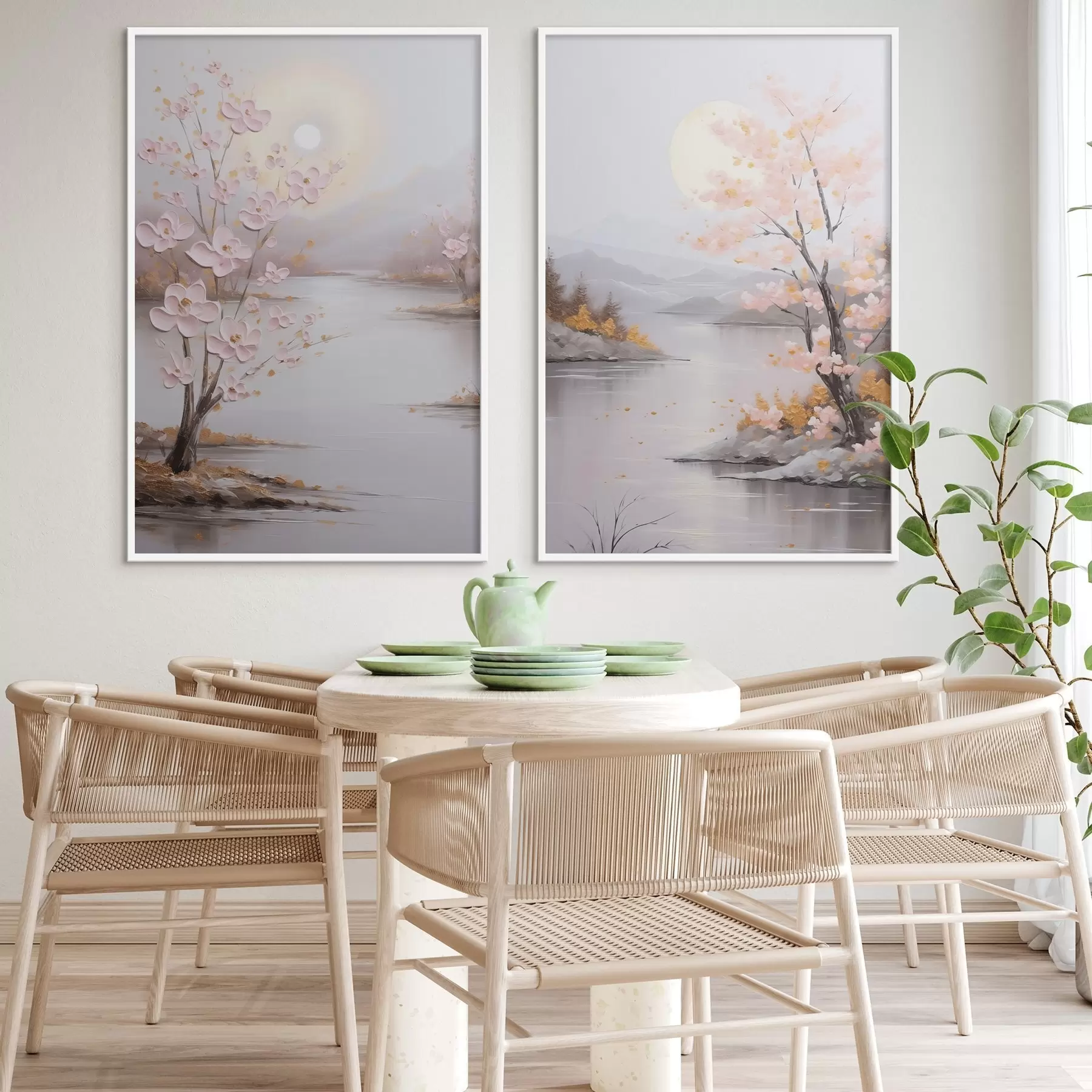 Fotobehang Abstract landschap d01057