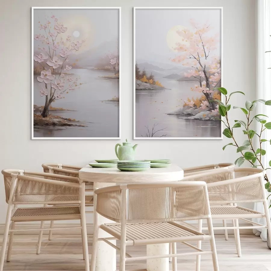 Papier peint photo Paysage abstrait d01057