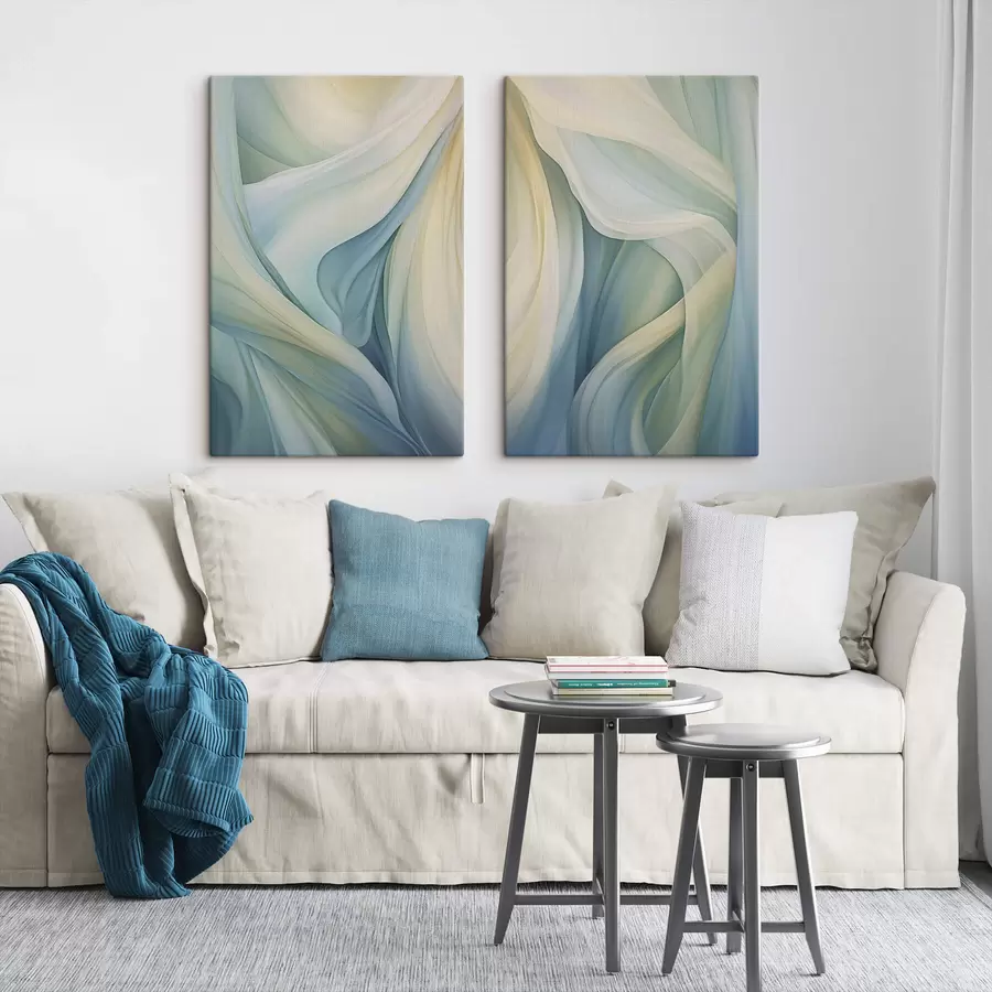  Peintures Vagues abstraites m01130