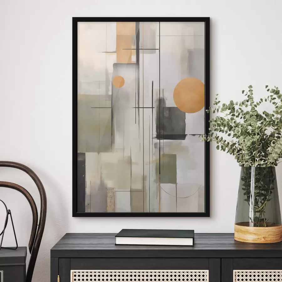 Papier peint photo Abstraction géométrique f46974