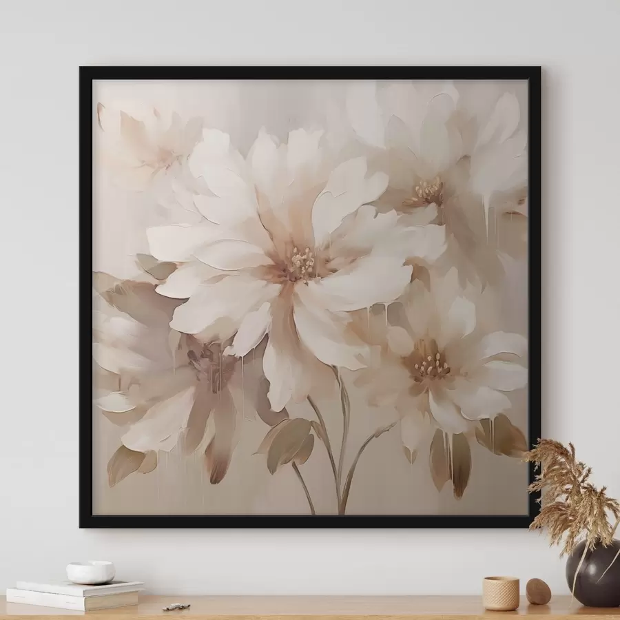 Papier peint photo Fleurs abstraites f46975