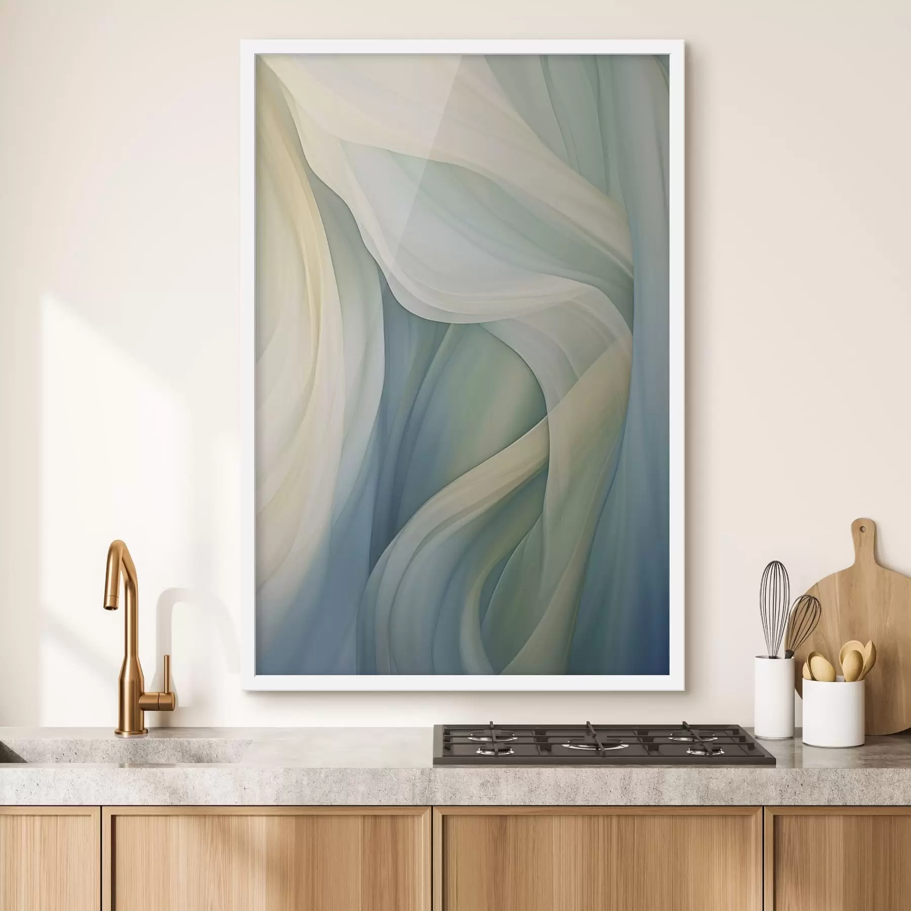 Papier peint photo Vagues abstraites f47097