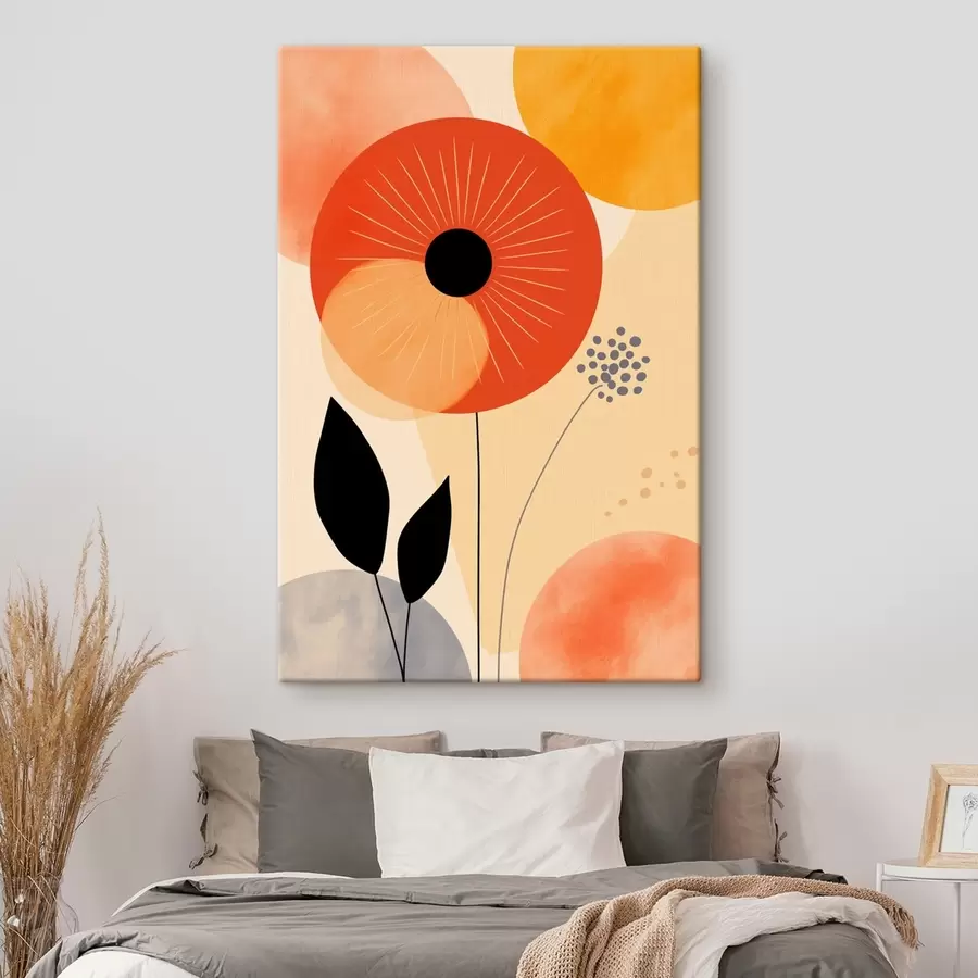  Peintures Art floral décoratif dans un style d'illustration numérique s46927