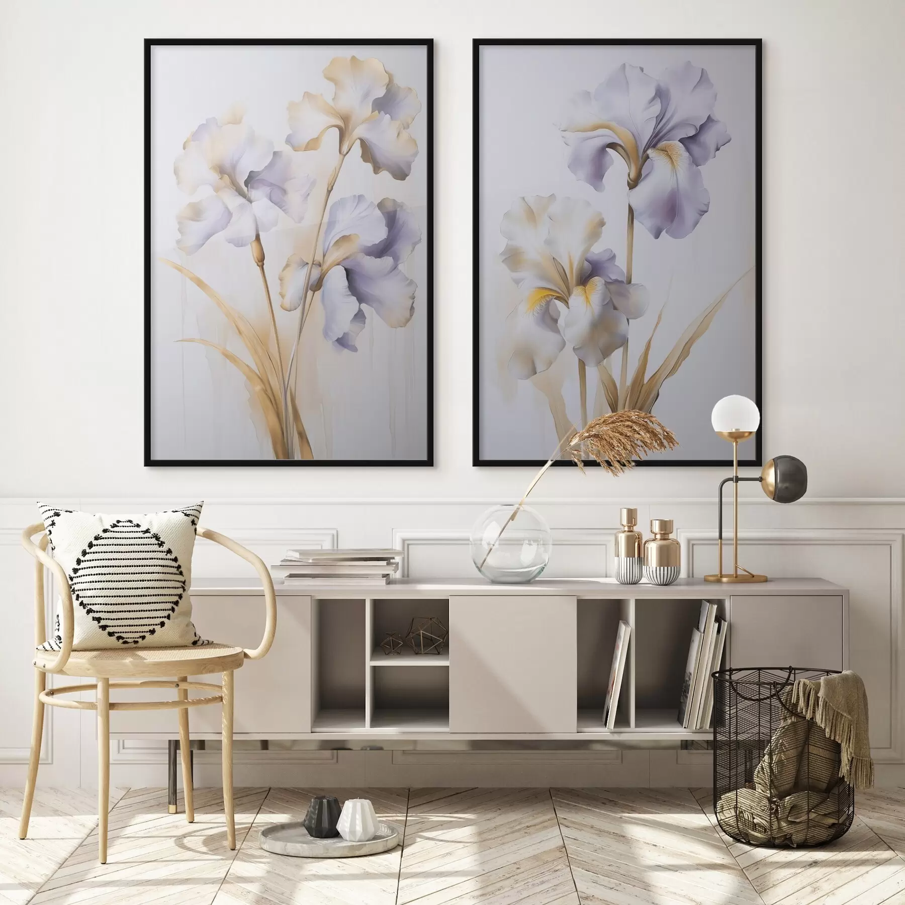 Fotobehang Irissen d00934