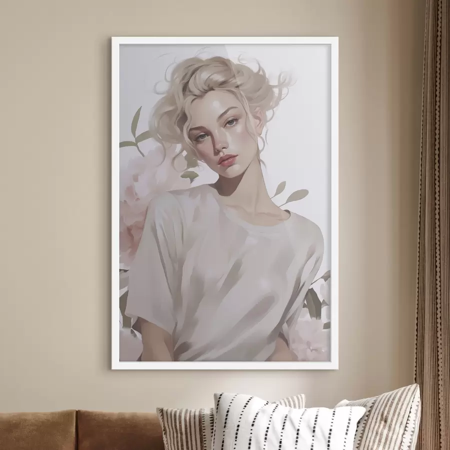 Papier peint photo Portrait d'une jeune fille f47339