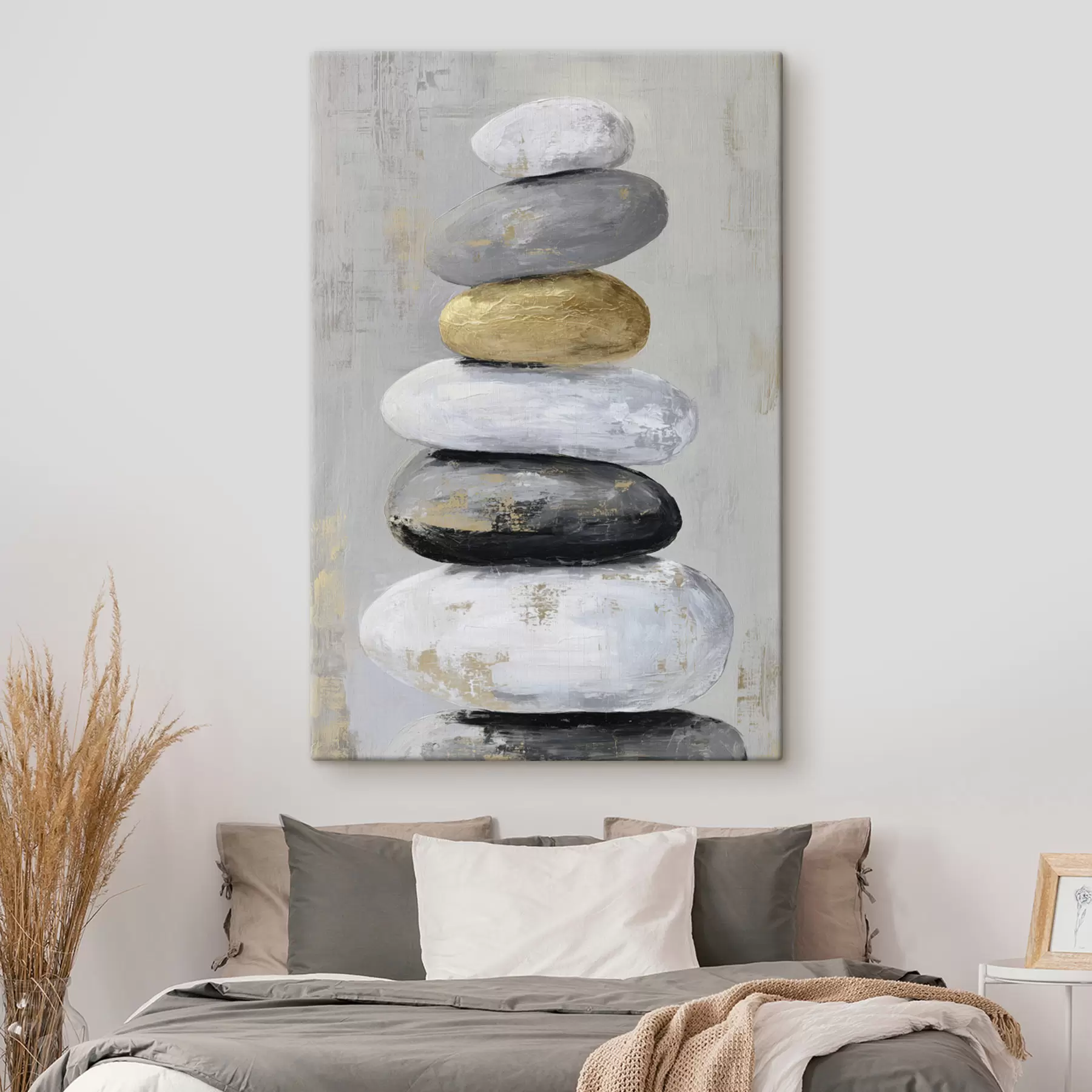  Schilderijen grote stenen in de stijl van schilderkunst s47235
