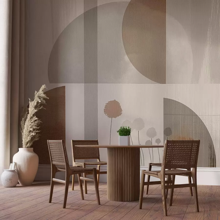 Fotobehang Bloemen en textuur w09627