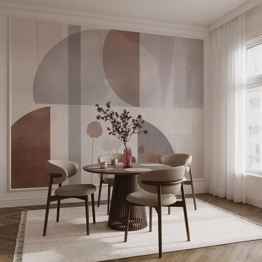 Fotobehang Bloemen en textuur w09627v1