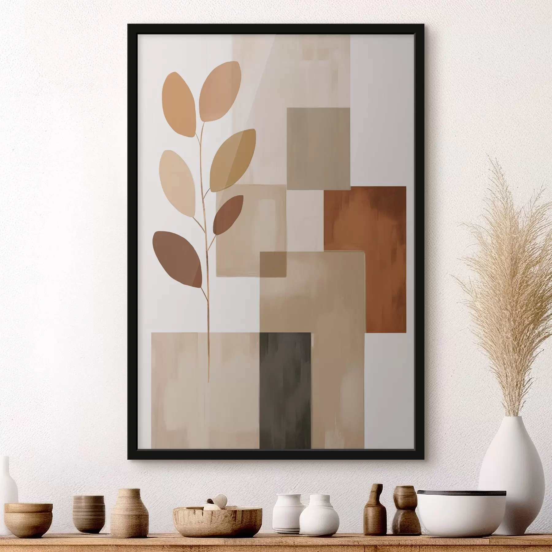 Papier peint photo Abstraction imitation de la peinture f47485