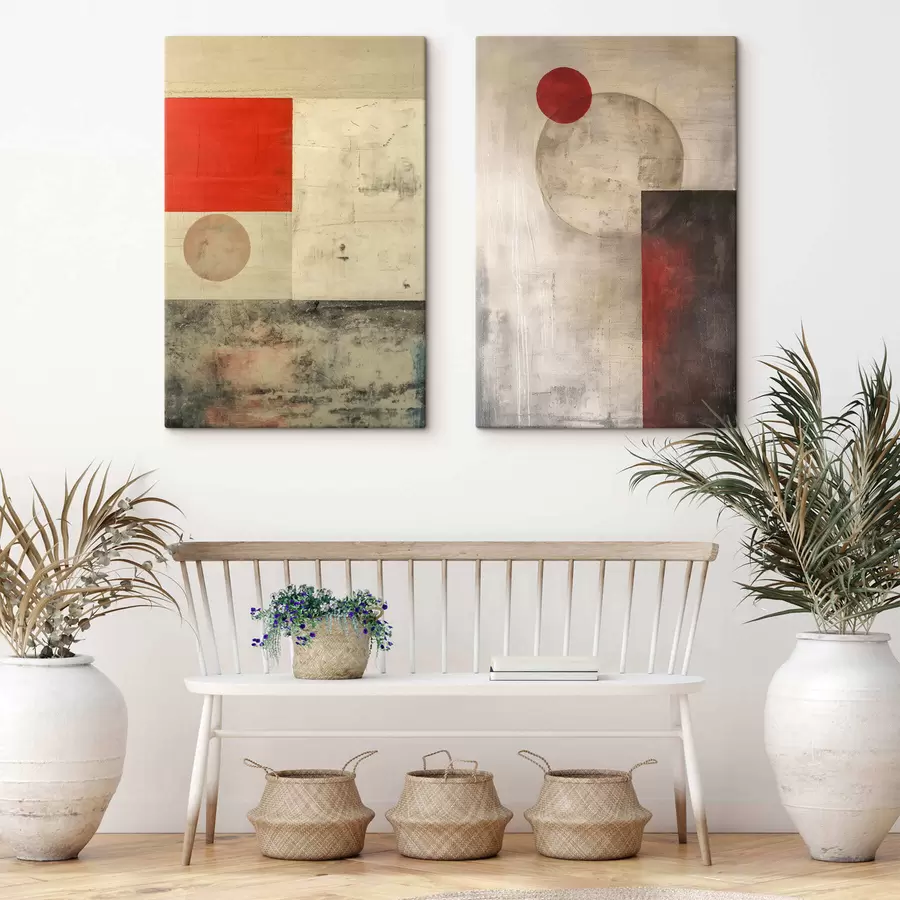  Peintures Abstraction minimaliste m01231