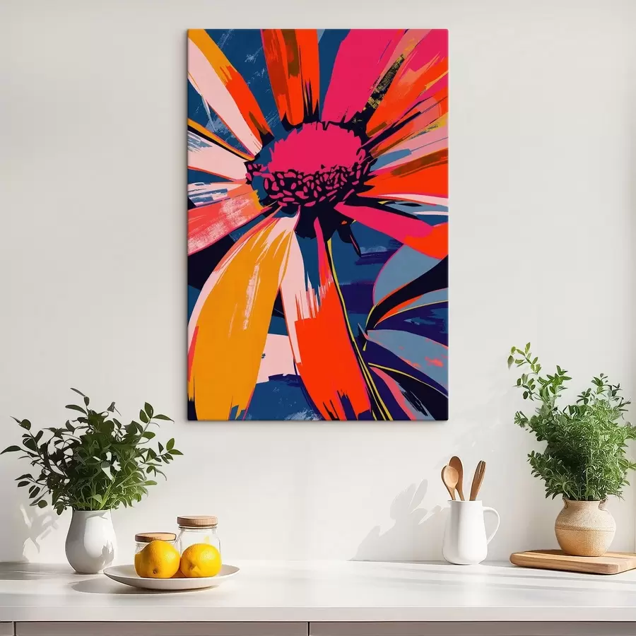  Peintures Marguerite colorée s47472