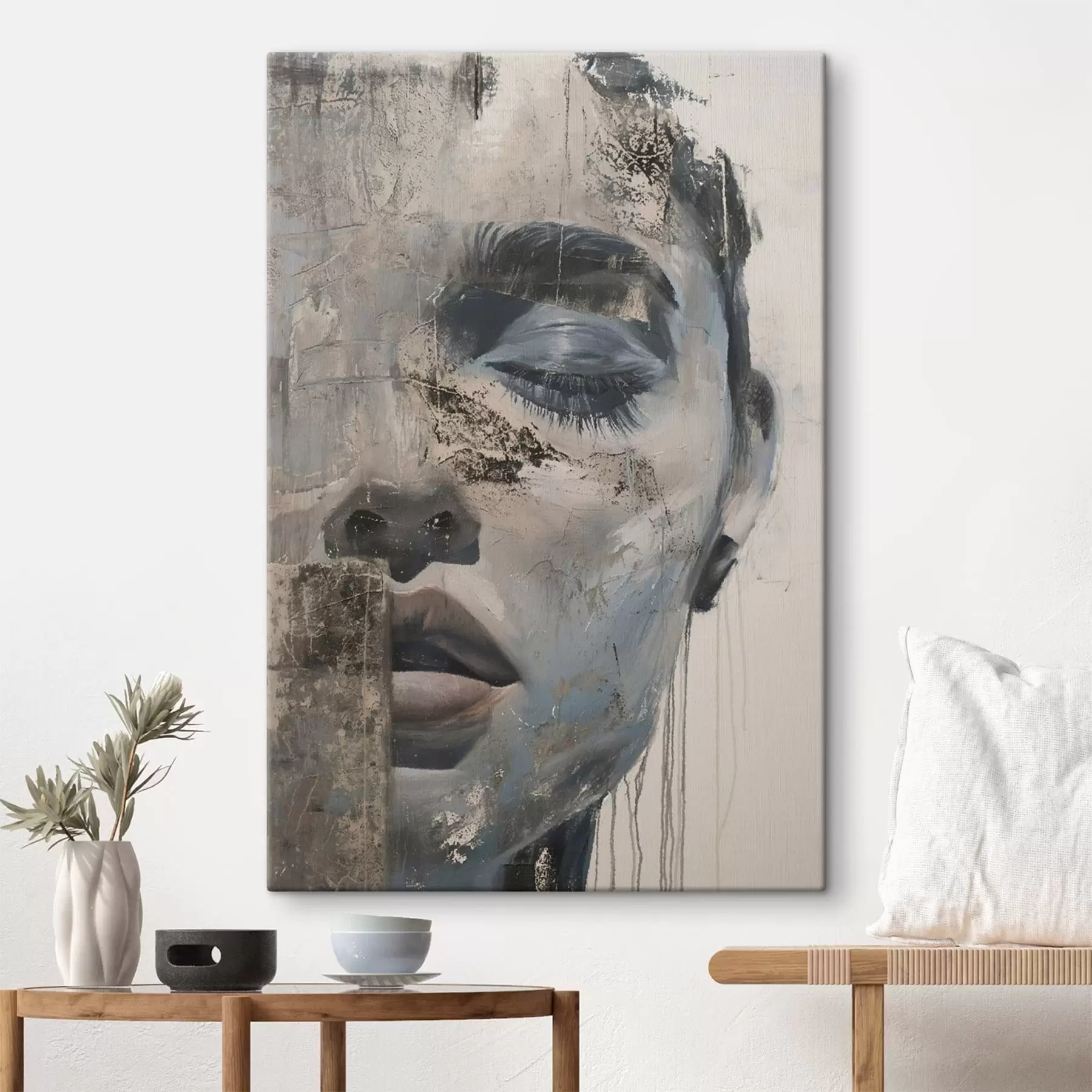  Schilderijen Minimalistisch portret s47481