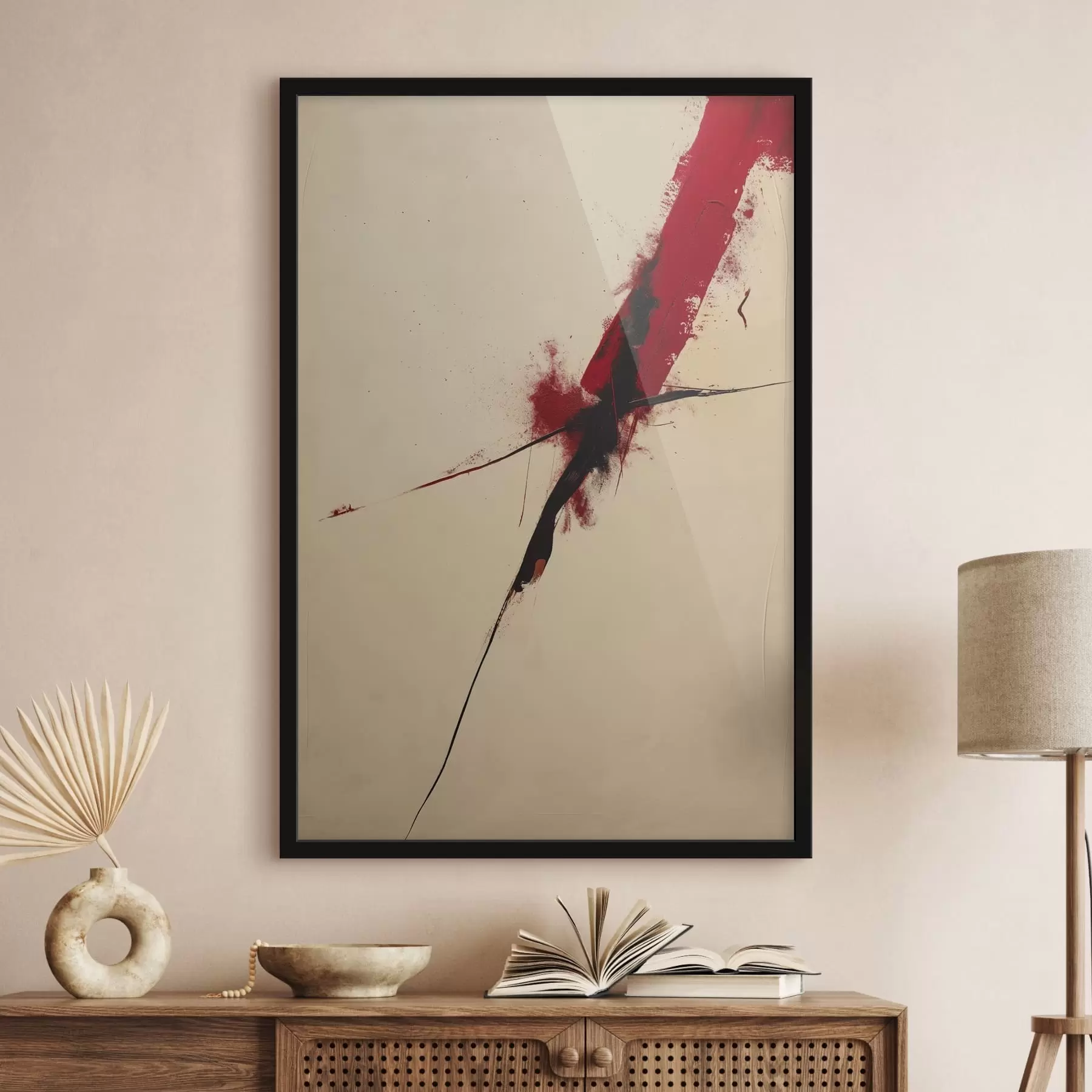 Papier peint photo Accent rouge f47461