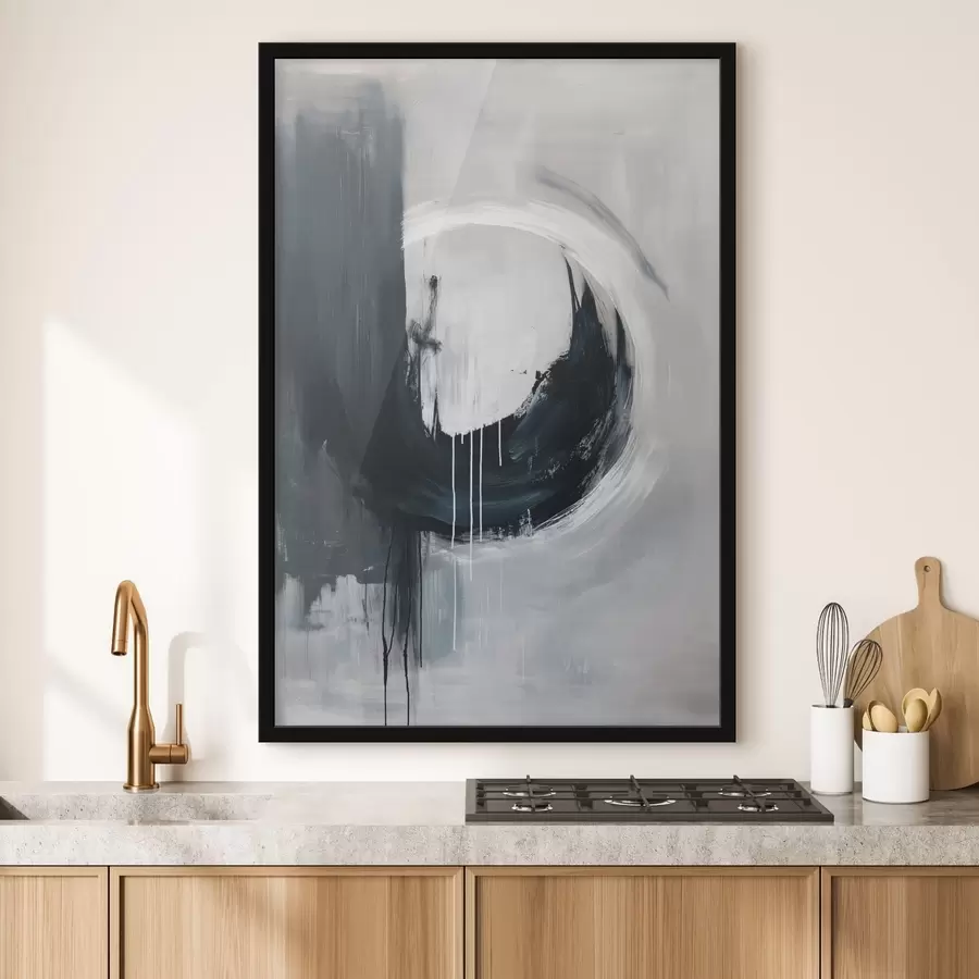 Papier peint photo Cercle abstrait f47464