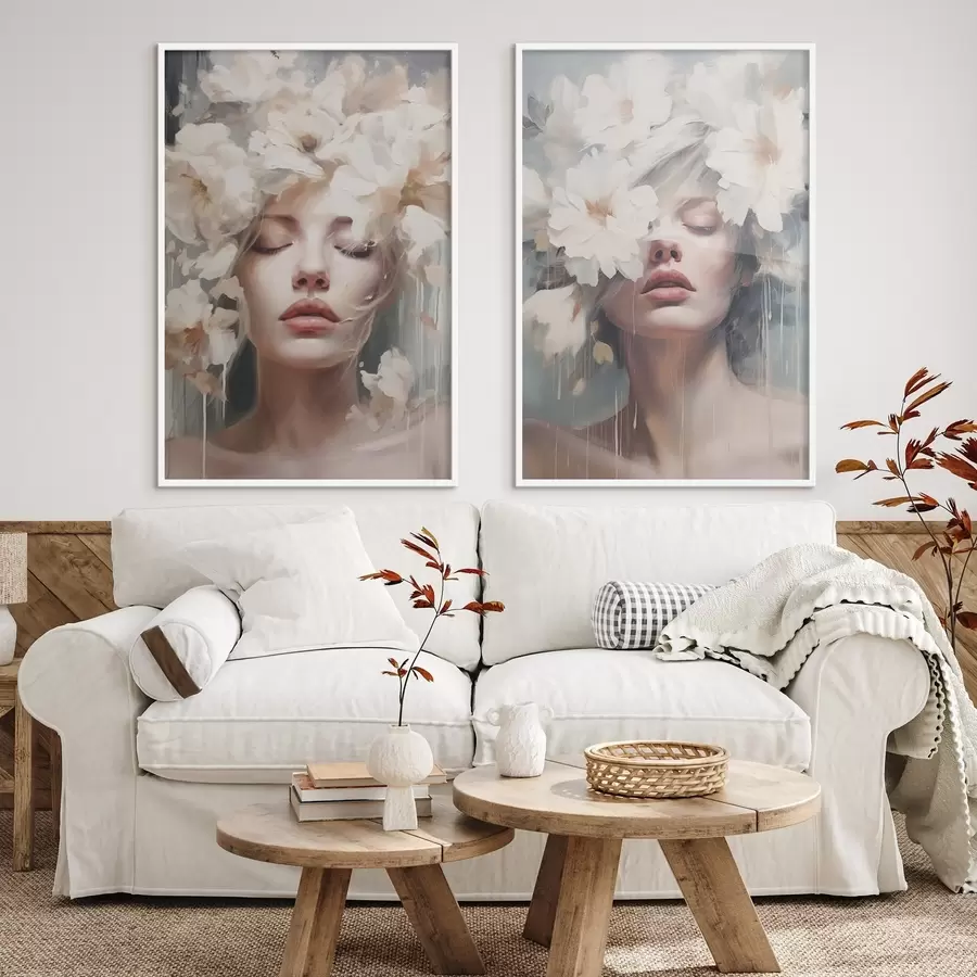 Papier peint photo Portraits de femmes d00546