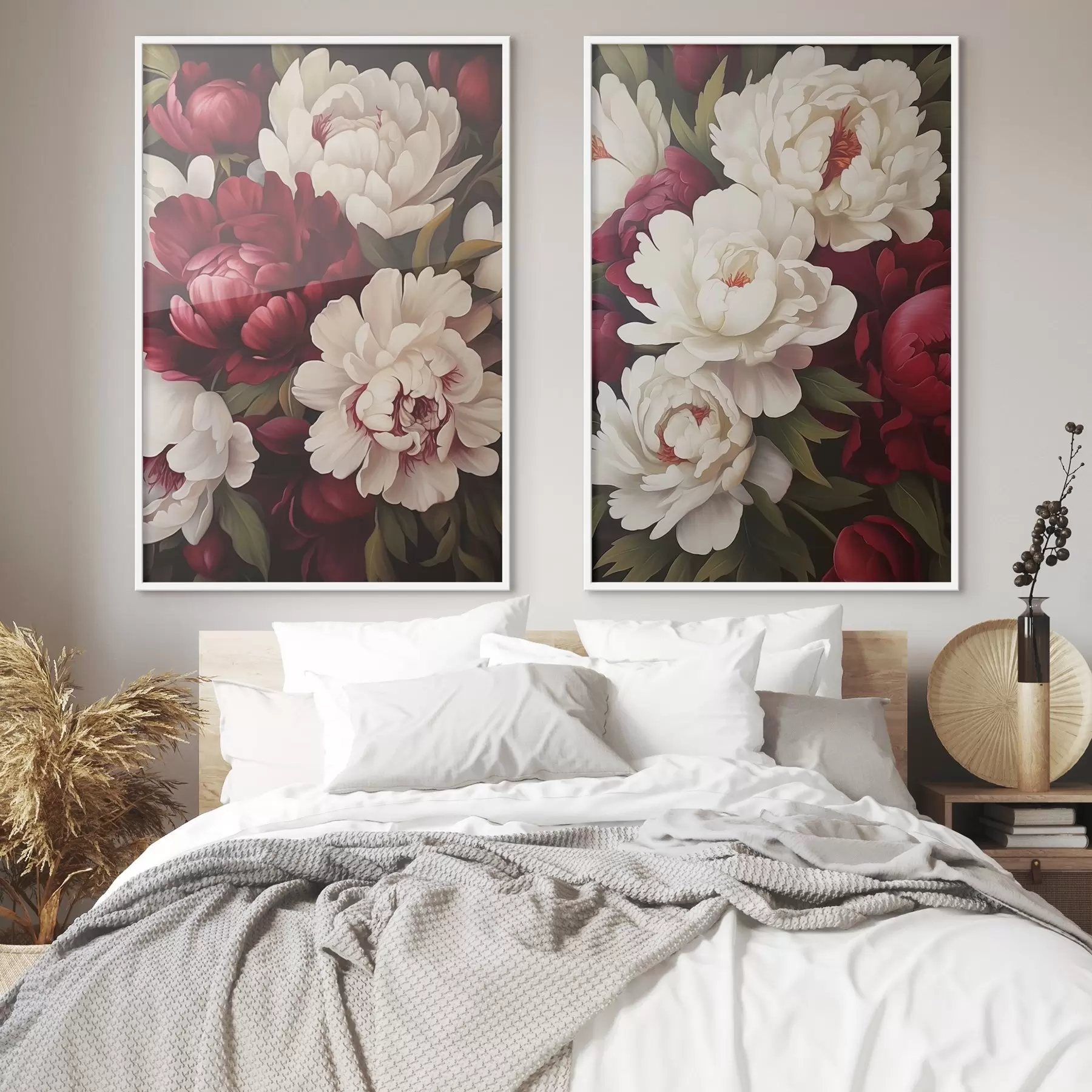 Papier peint photo Pivoines d00548