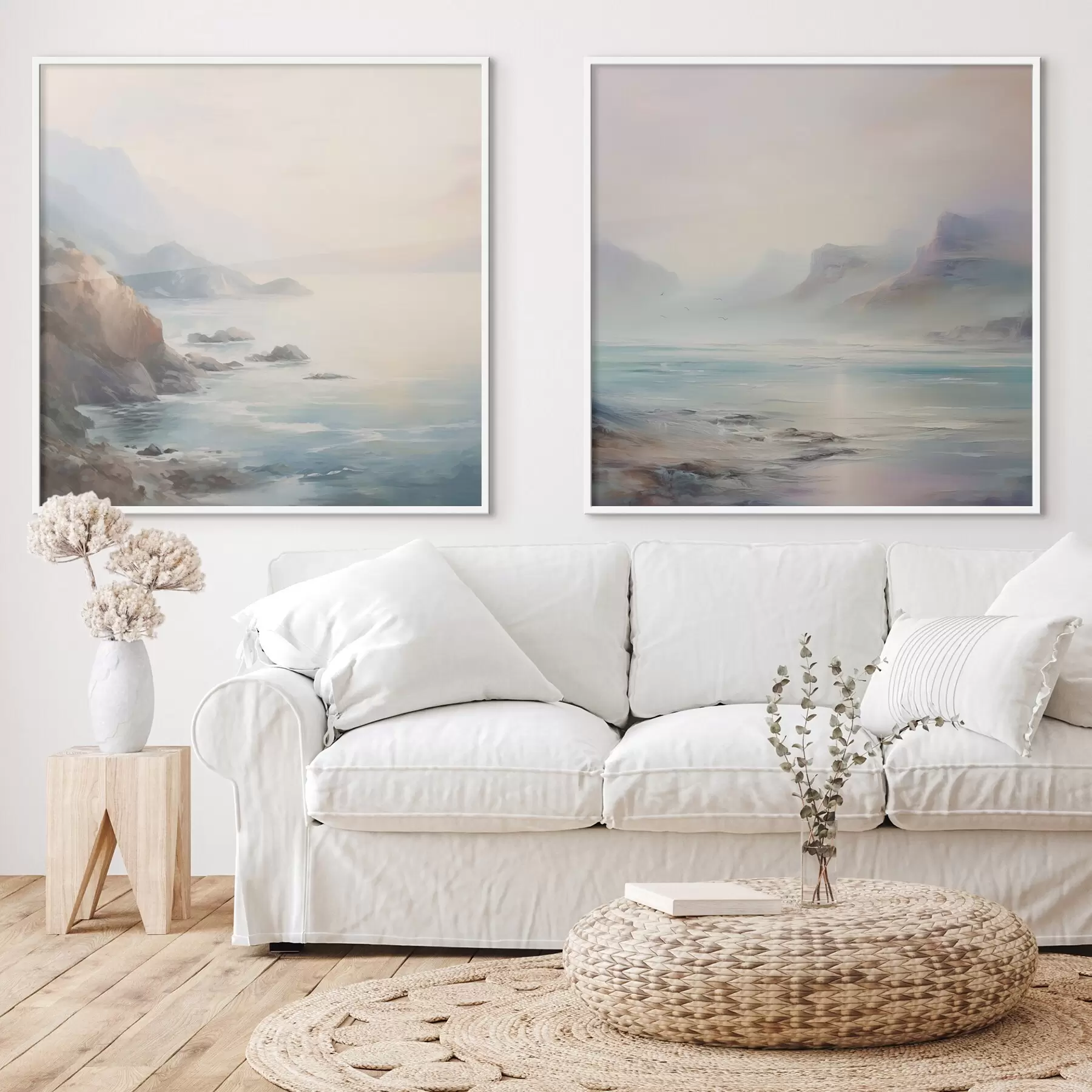 Fotobehang Meer imitaties schilderen d00589