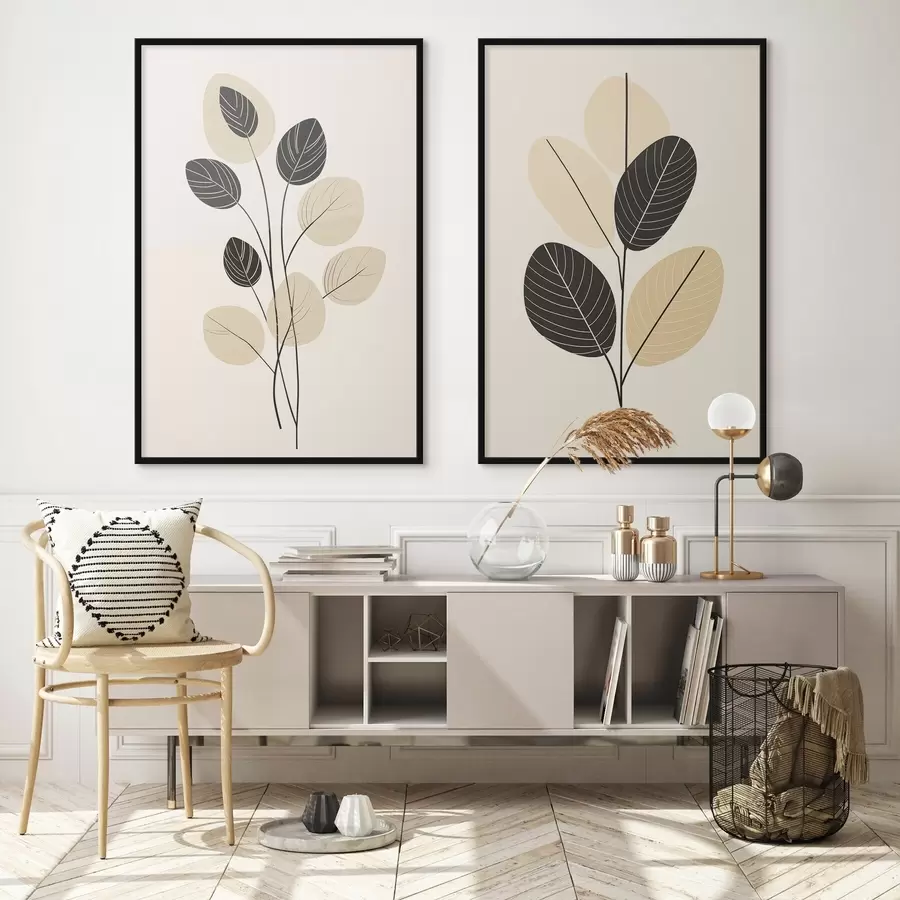 Papier peint photo Lignes ondulées abstraites avec une texture volumétrique et des courbes douces d00599