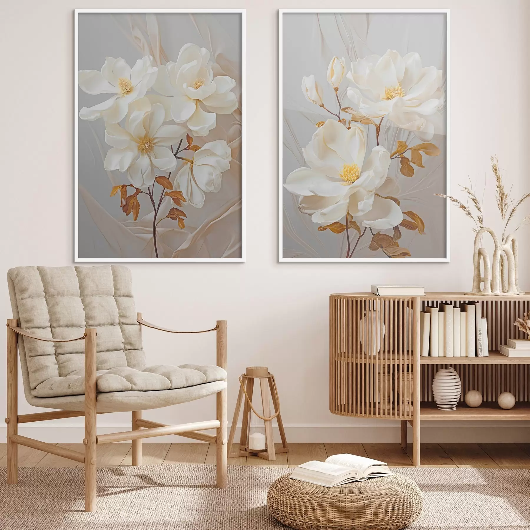 Fotobehang Gevoelige abstracte bloemen d00611