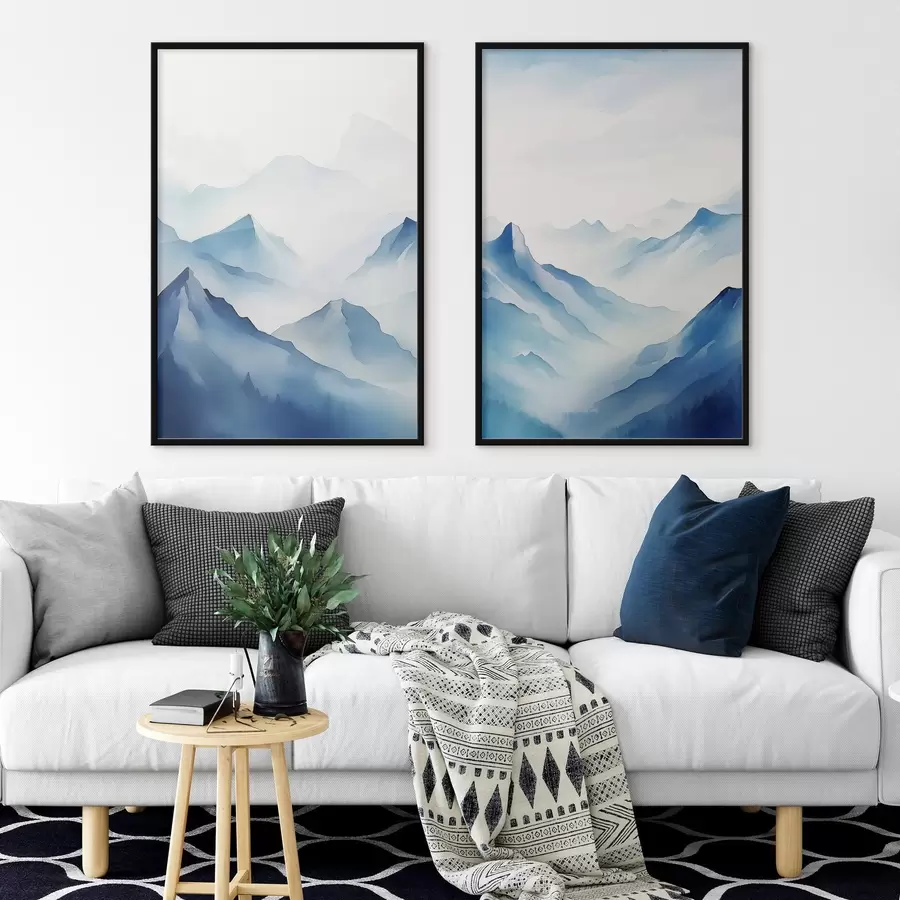 Papier peint photo Paysage de montagne d00622