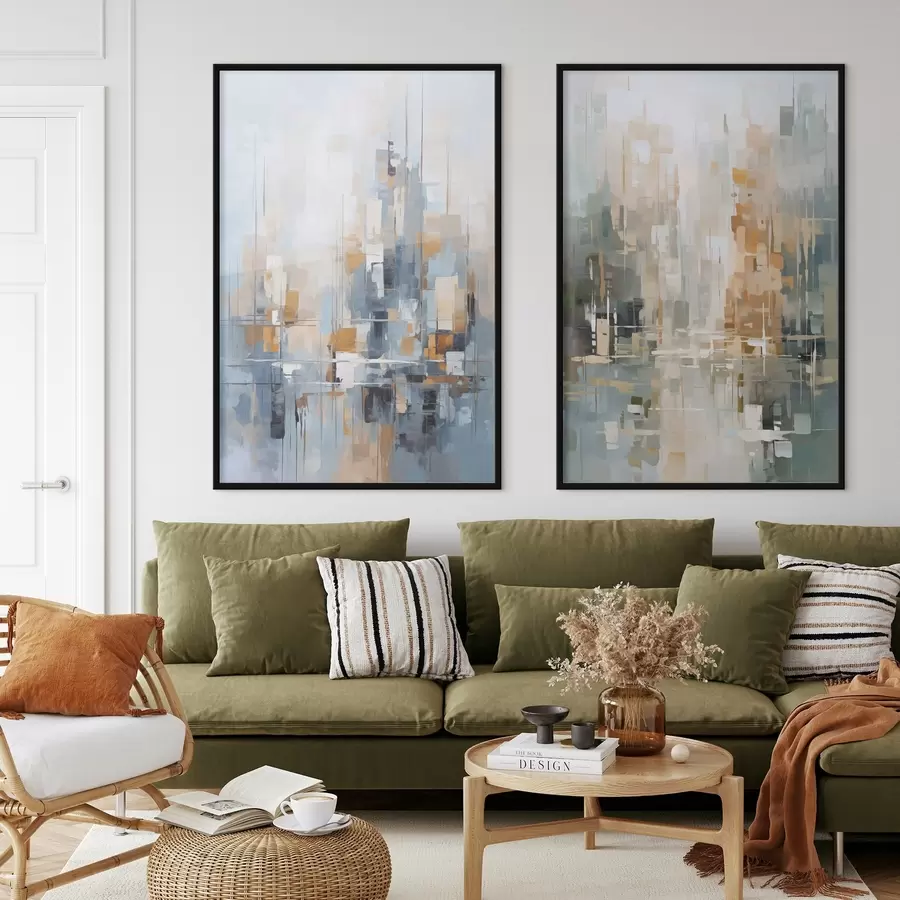 Papier peint photo Abstraction imitation de la peinture d00625