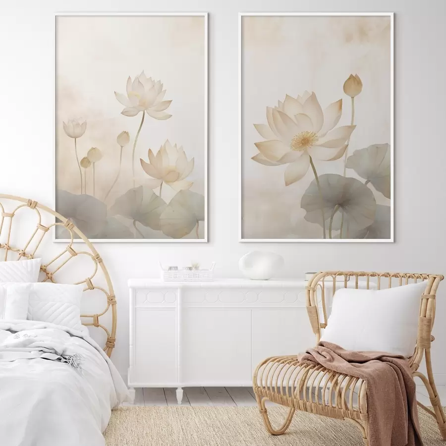 Papier peint photo Fleurs de lotus d00668