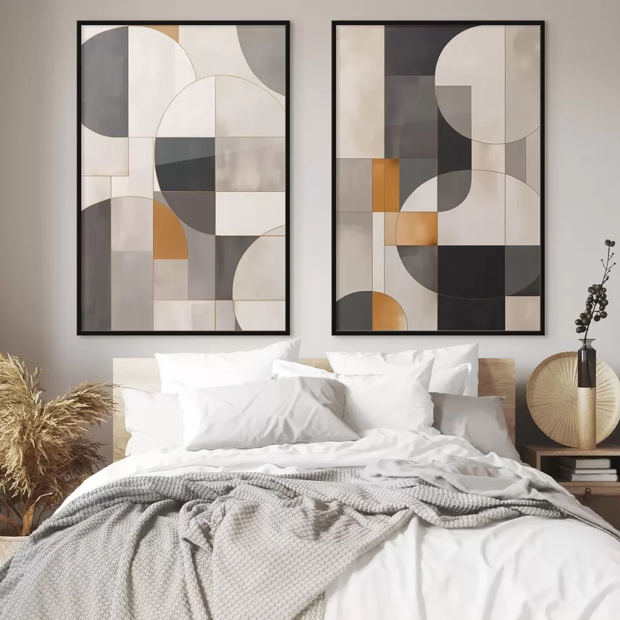 Papier peint photo Abstraction géométrique d00672