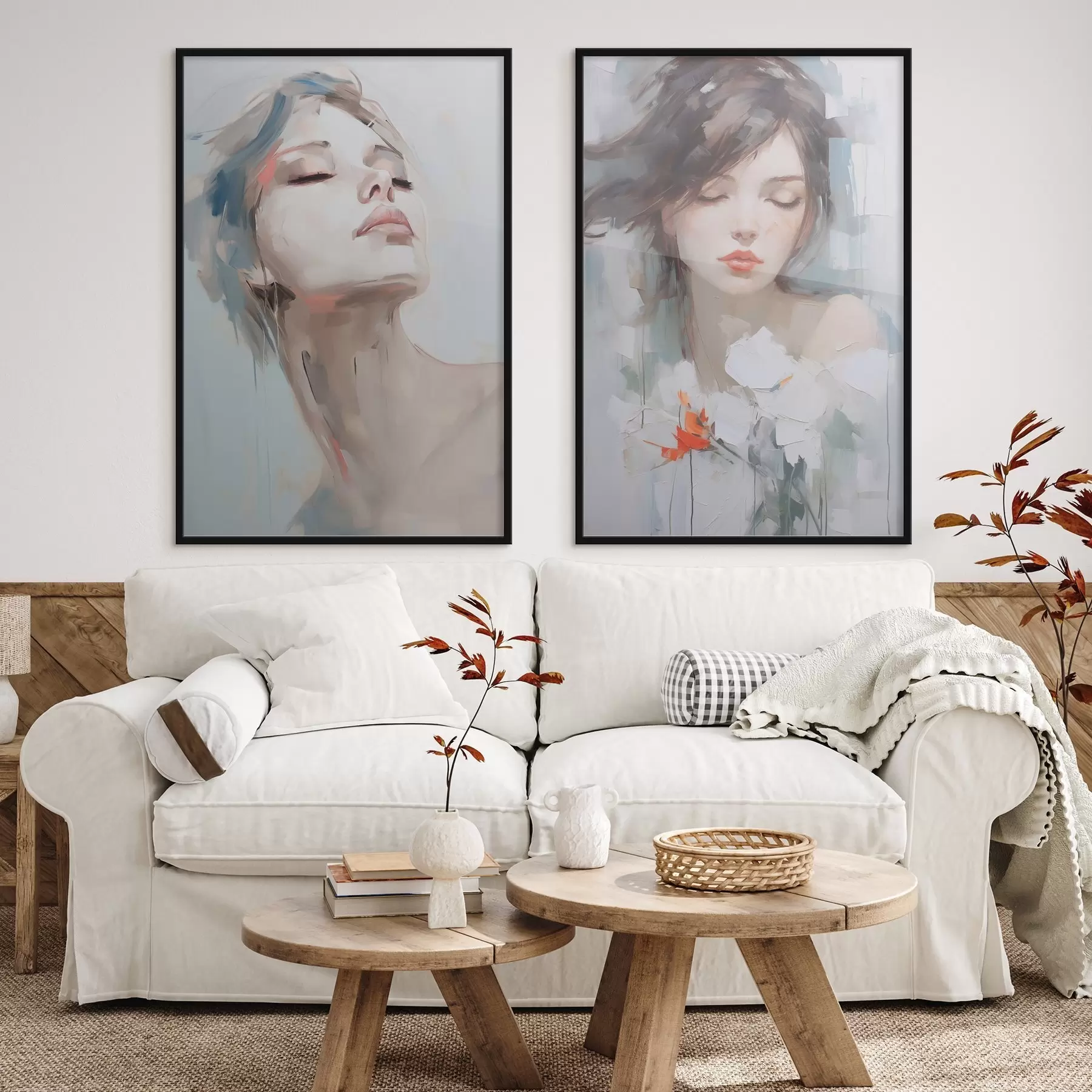 Papier peint photo Portrait d'une femme d00675