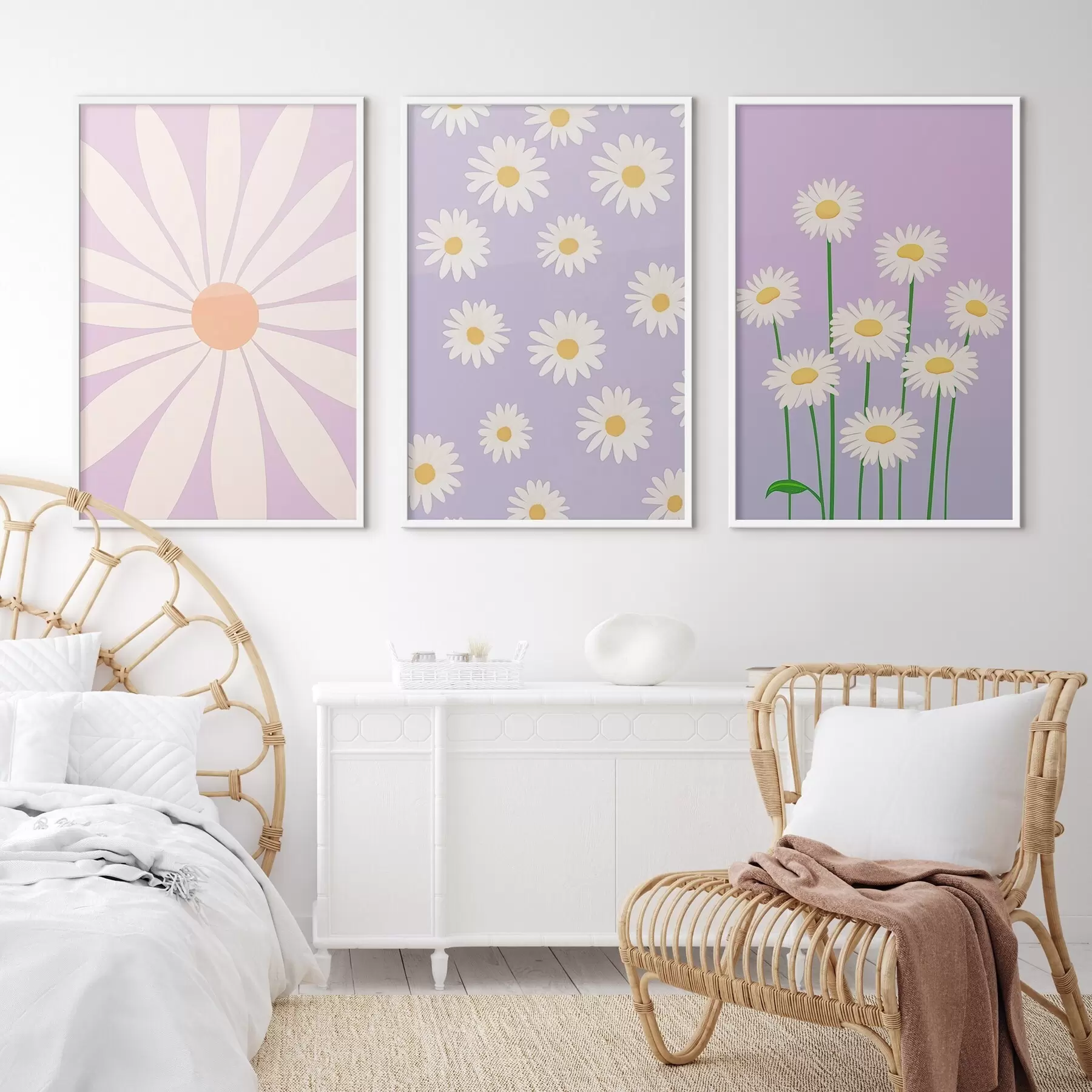 Papier peint photo Daisies d00756