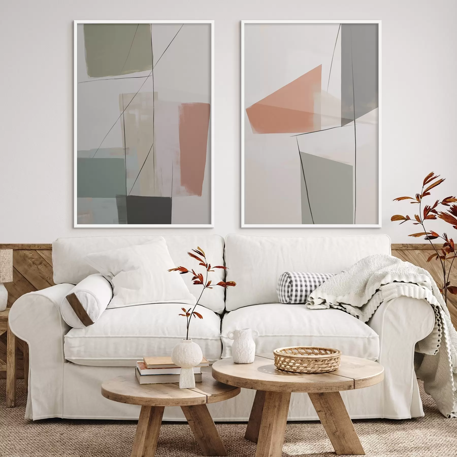 Papier peint photo Abstraction géométrique d00769