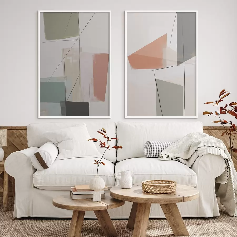 Papier peint photo Abstraction géométrique d00769