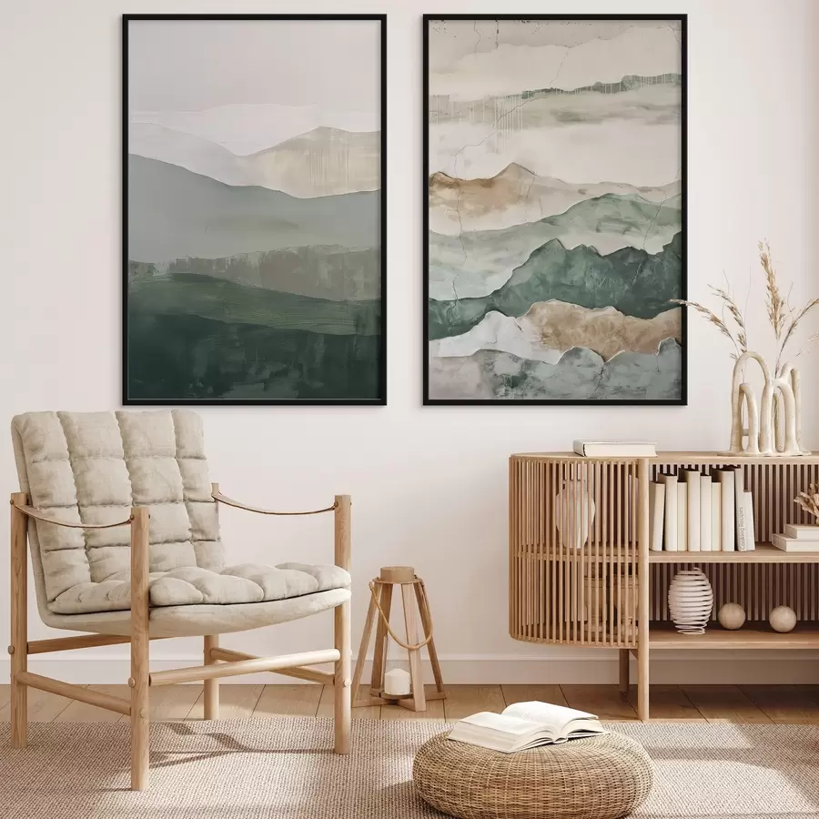 Papier peint photo Montagnes d00811