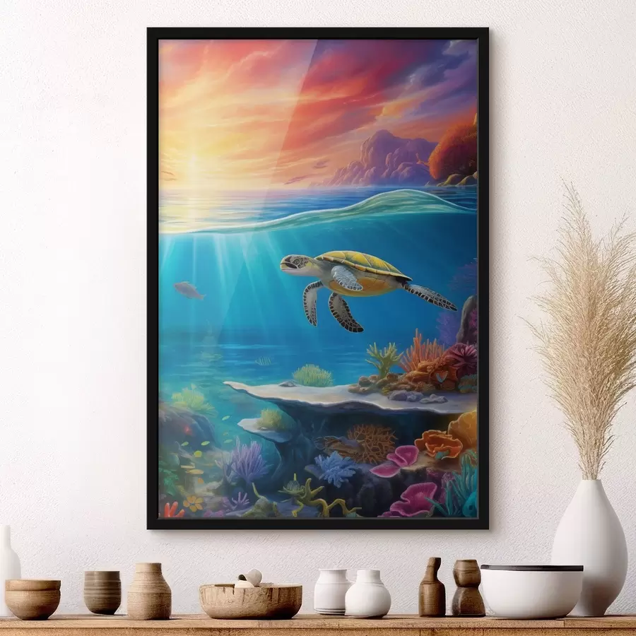 Papier peint photo Monde sous-marin f47449