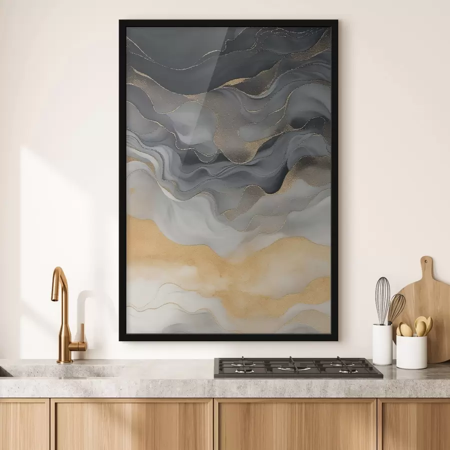 Papier peint photo Fluides, traces de peinture f47452