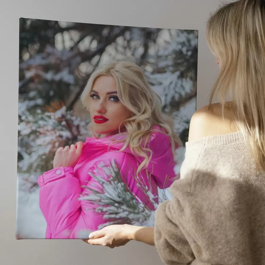  Peintures Un cadeau : un tableau réalisé à partir d'une photo pour une fille s47168