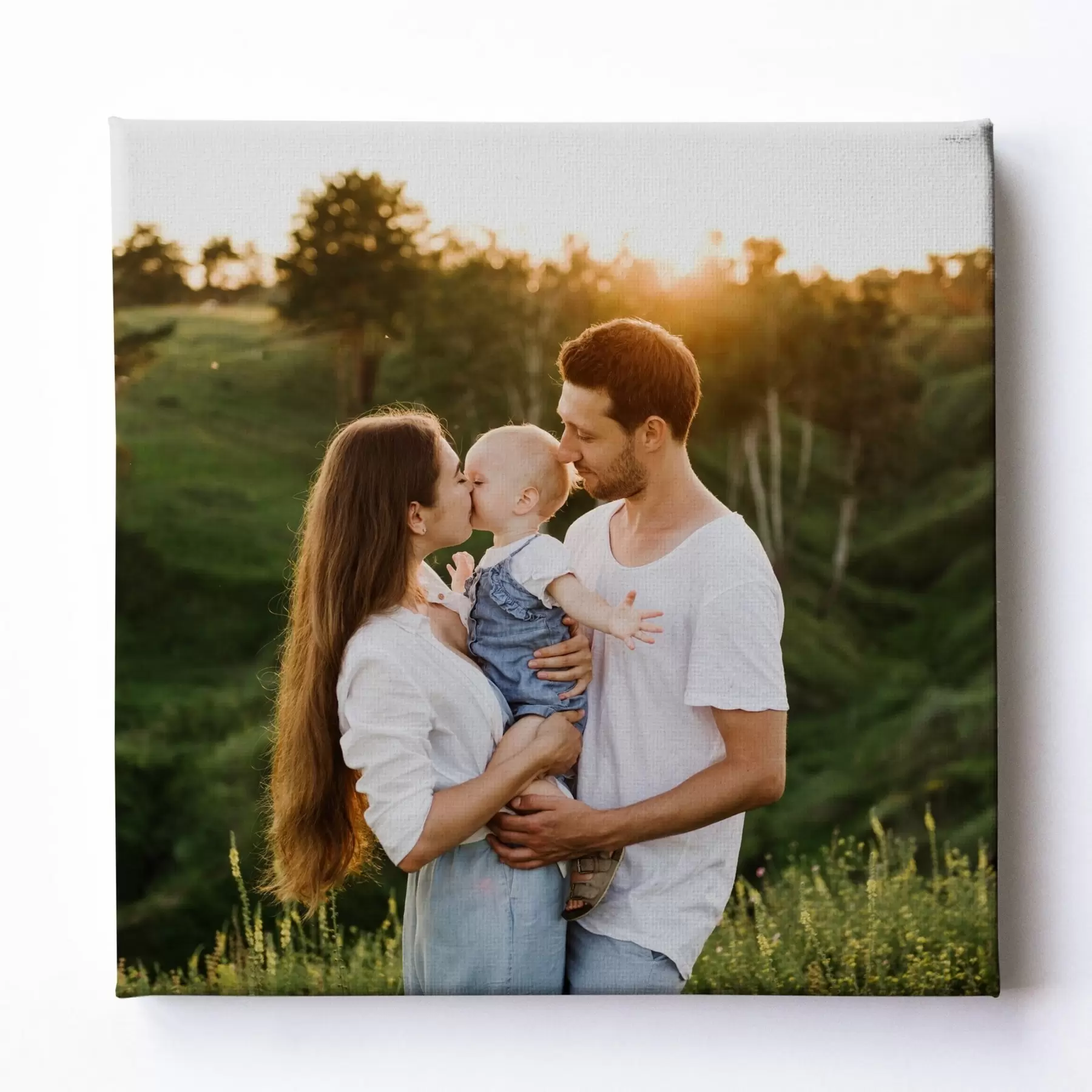  Peintures Portrait de famille à partir d'une photo sur commande s47174