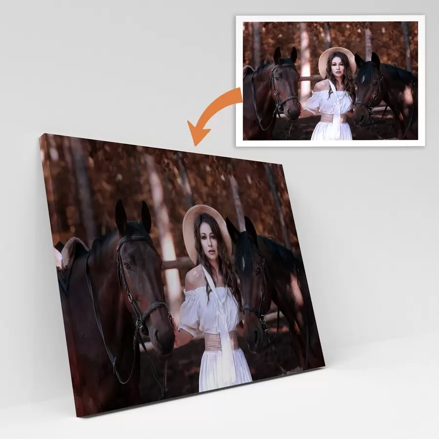  Peintures Un cadeau pour une fille basé sur sa photo s47176