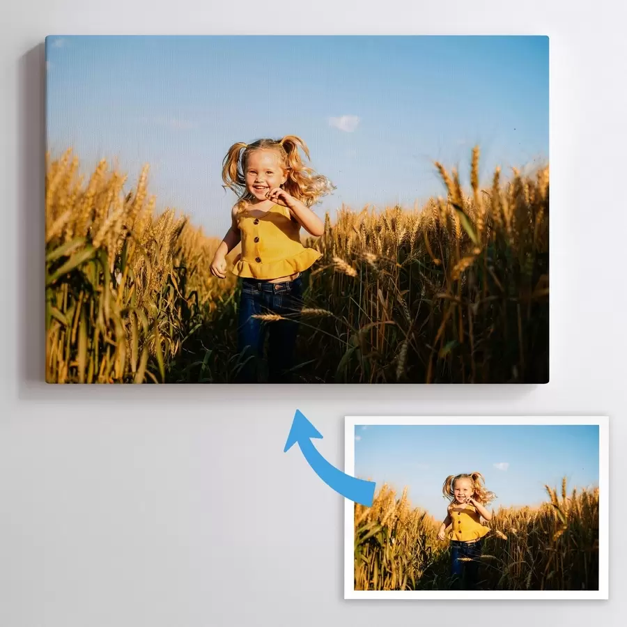  Peintures Une photo de votre enfant sur toile s47182