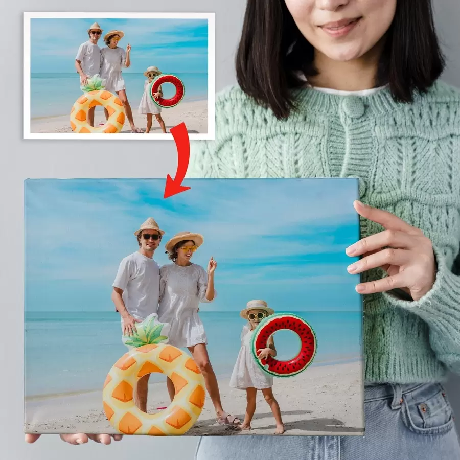  Peintures Imprimer une photo de famille sur toile s47190