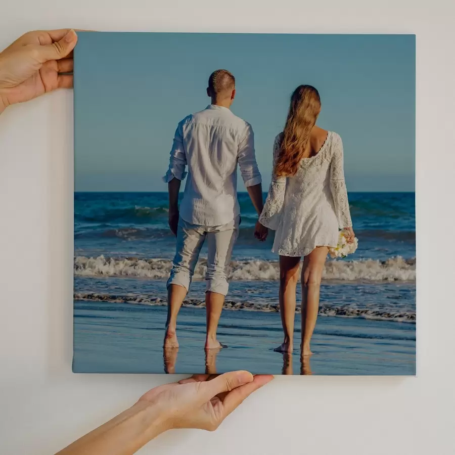  Peintures Cadeau pour un couple basé sur une photo sur toile s47202