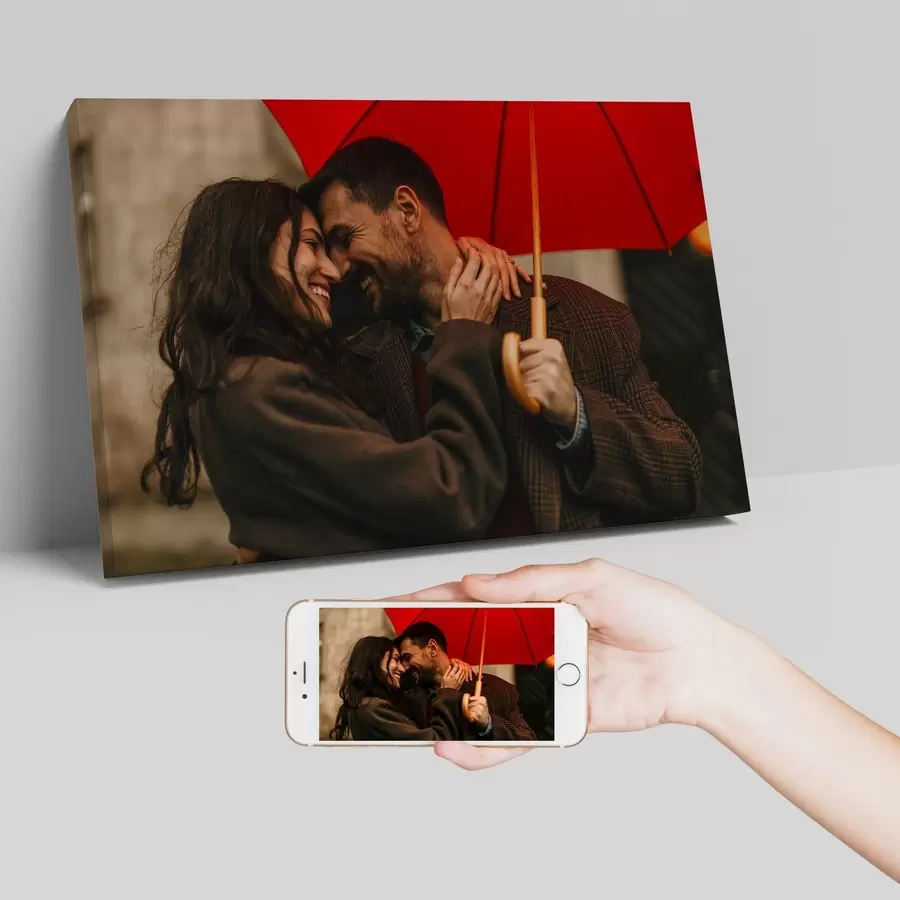  Peintures Cadeau romantique pour un couple basé sur une photo s47208