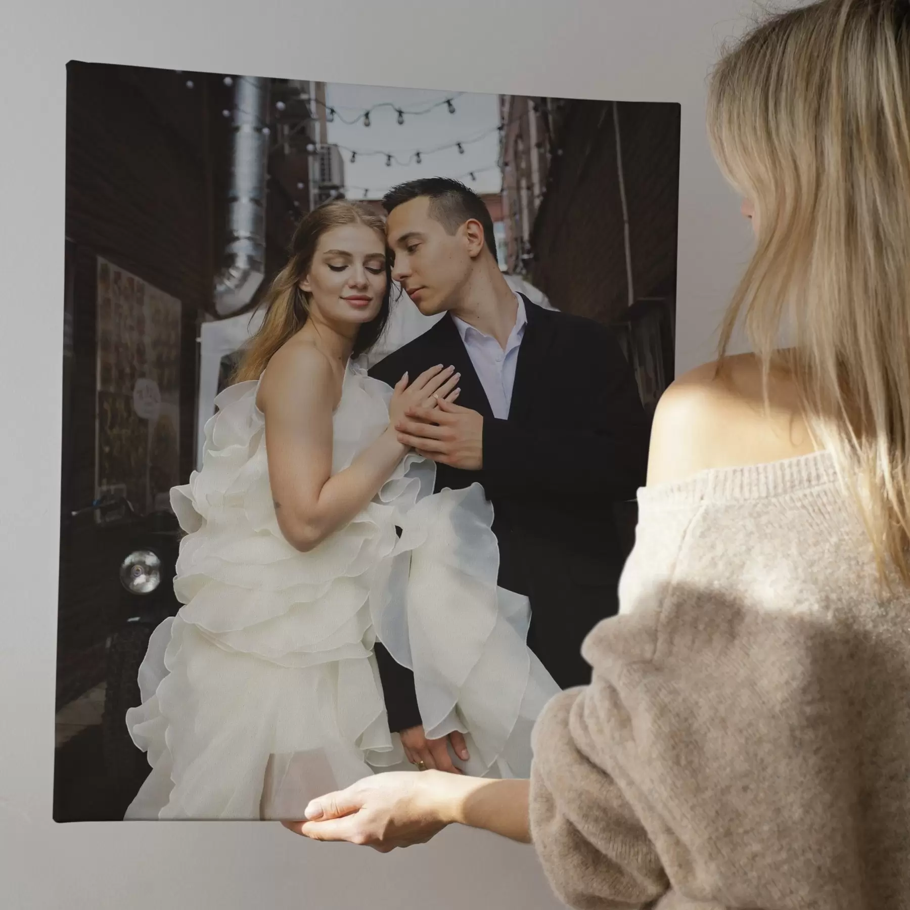  Peintures Photo de mariage sur toile s47209