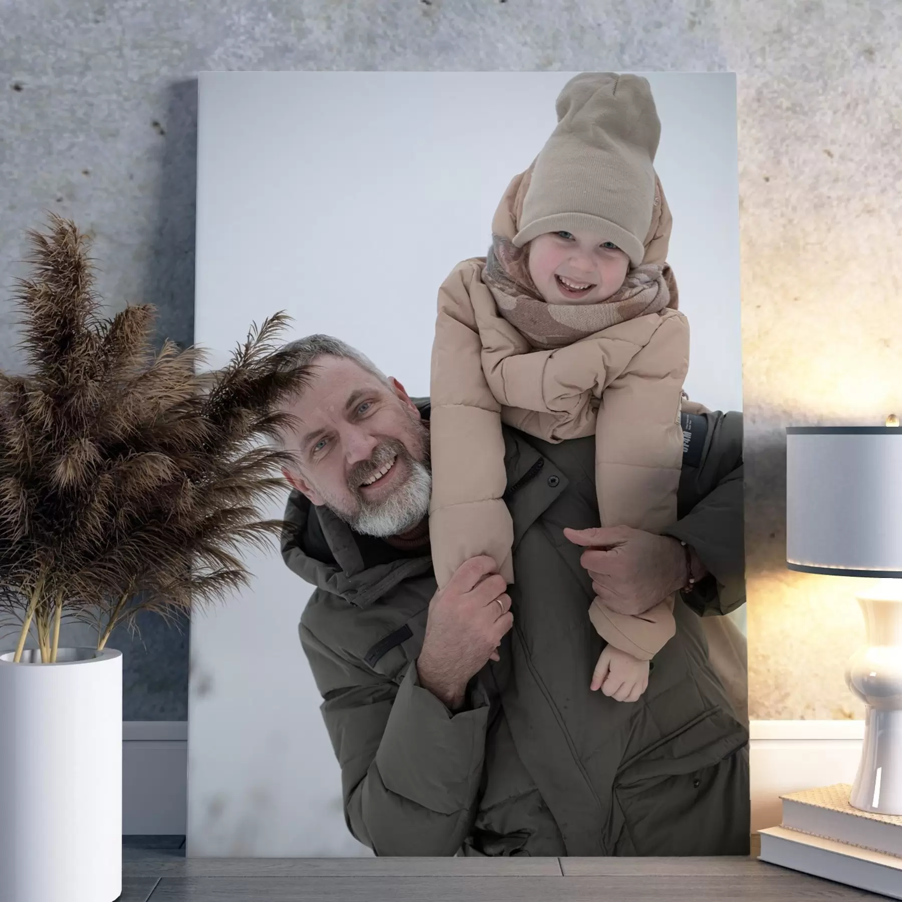  Peintures Une photo de votre enfant sur toile s47212