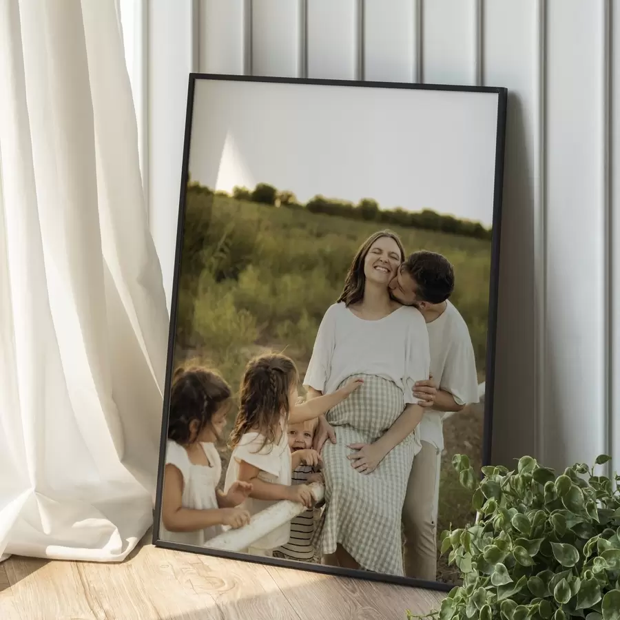  Peintures Portrait de famille à partir d'une photo sur commande s47217