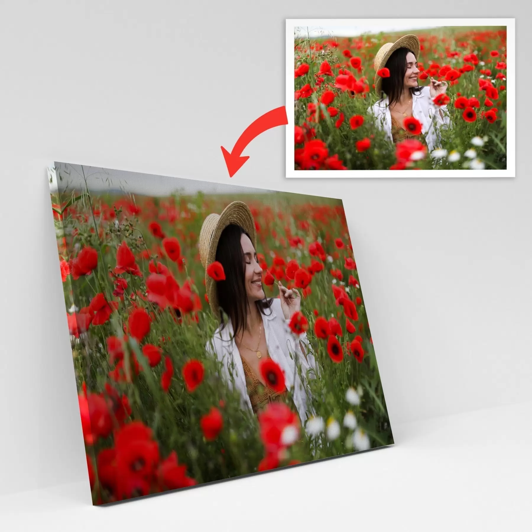  Peintures Un cadeau pour une fille basé sur sa photo s47218