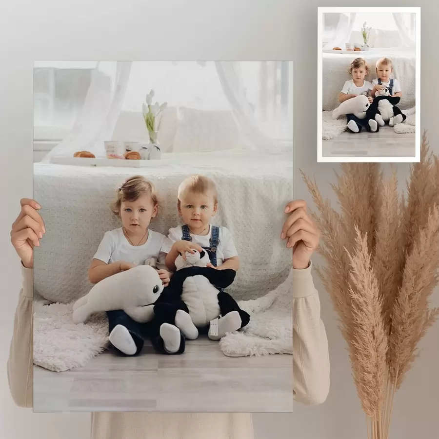  Peintures Une photo de votre enfant sur toile s47219