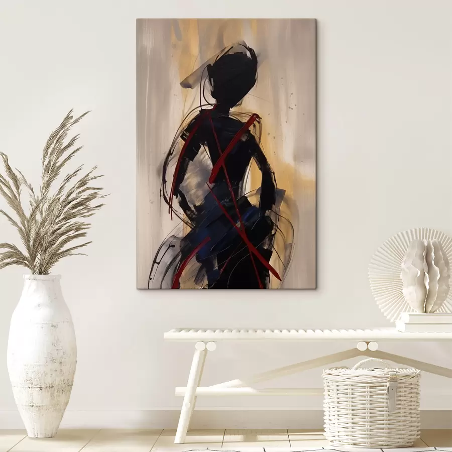  Peintures Silhouette abstraite s47344